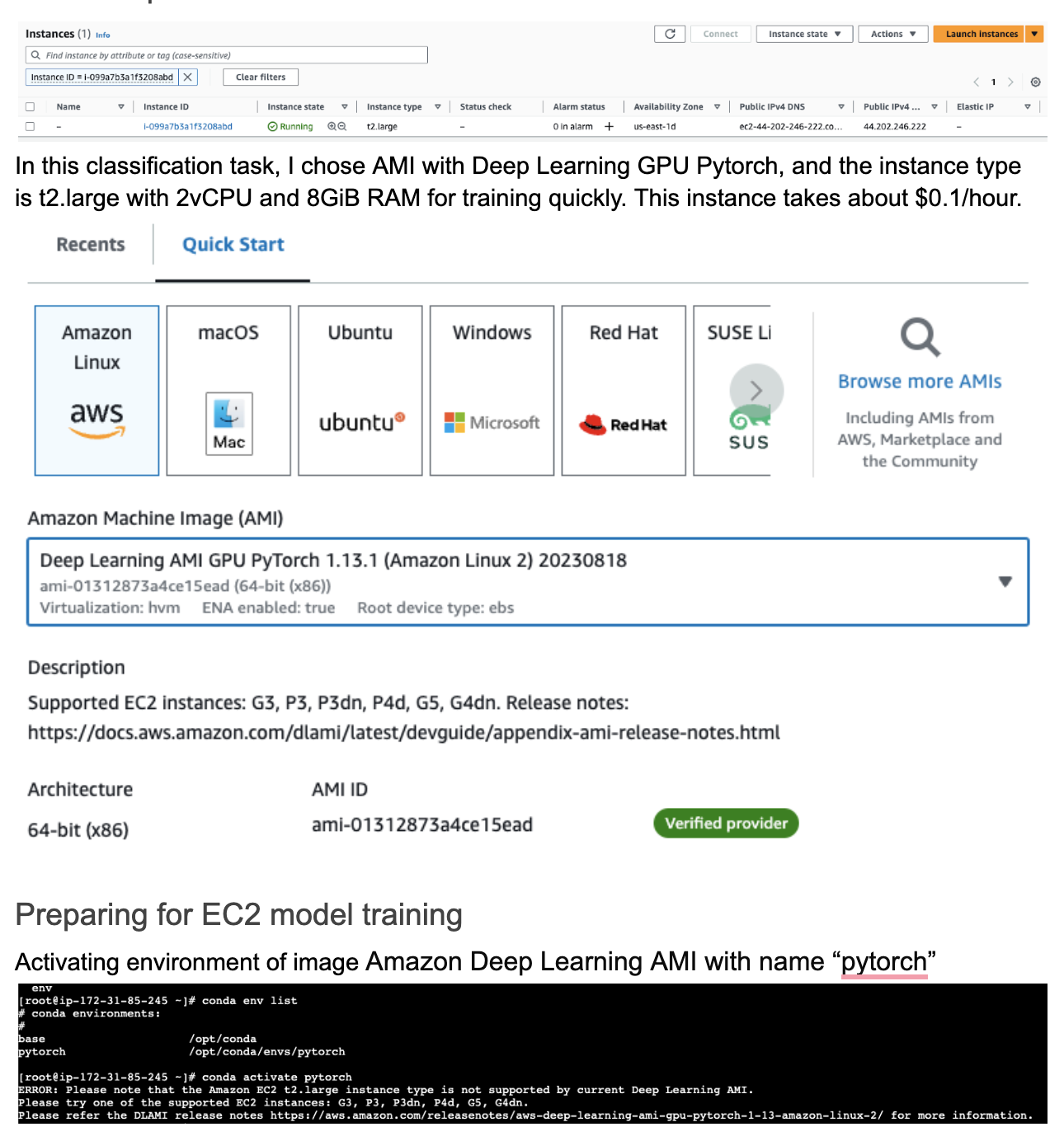 Setup EC2